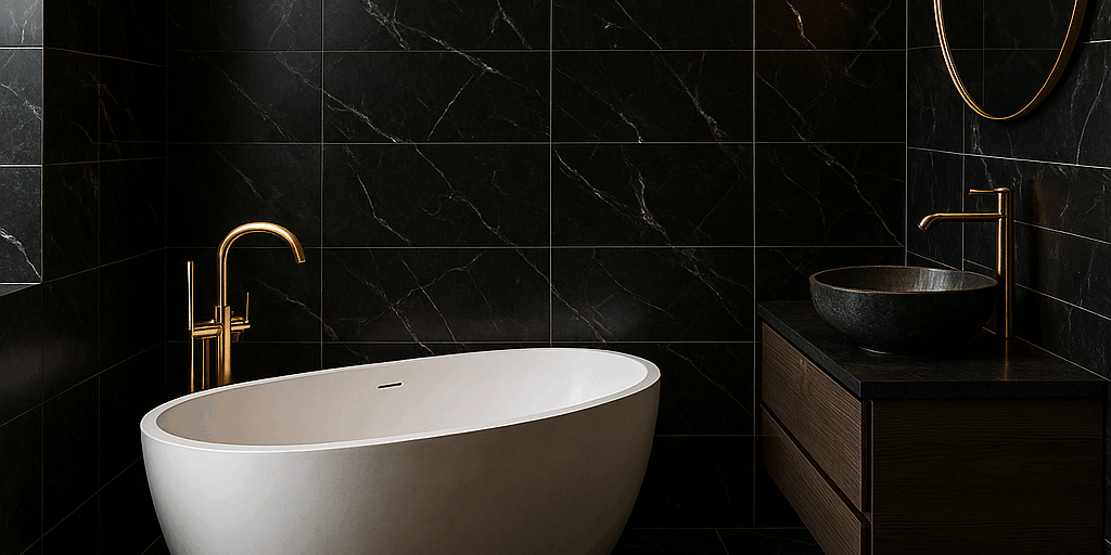 czarne płytki czarne płytki