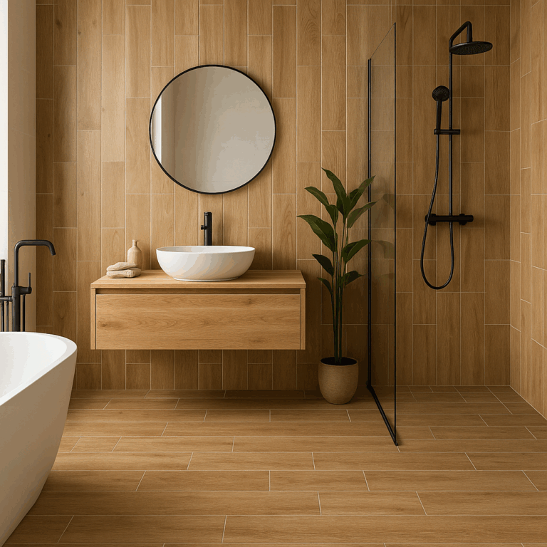 płytki imitujące drewno